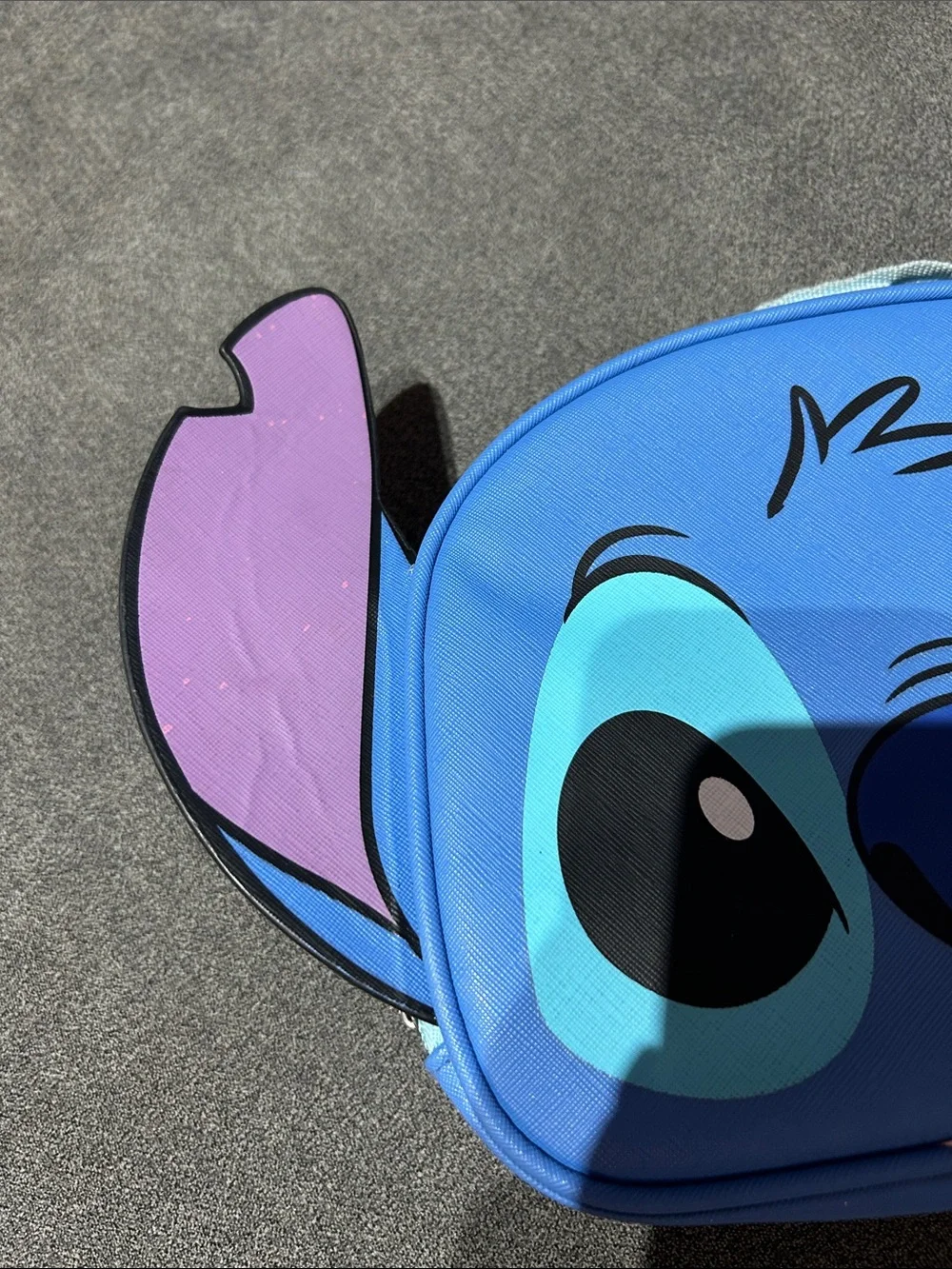 Disney Blue Stitch Character Kids Lunch Bag